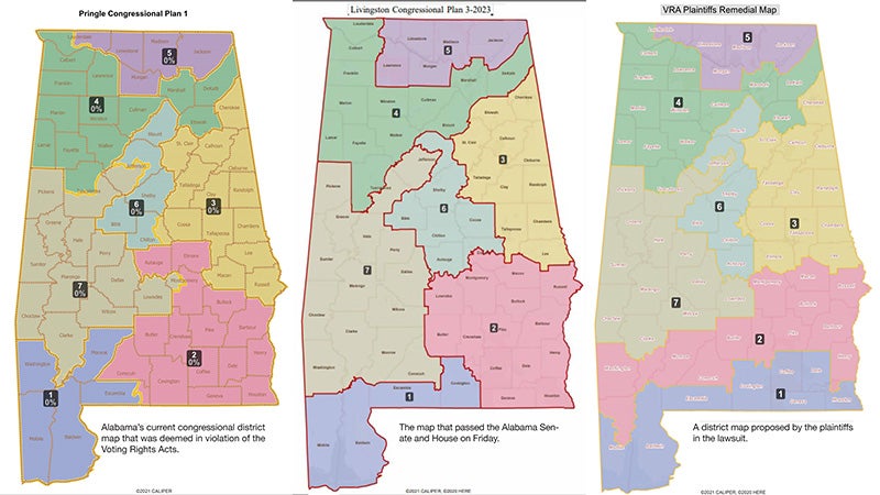 Latest version of state congressional map would bring changes to ...