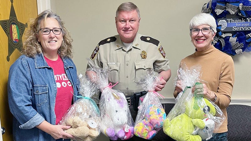 Groups donate toys to CCSO to comfort children in crisis situations