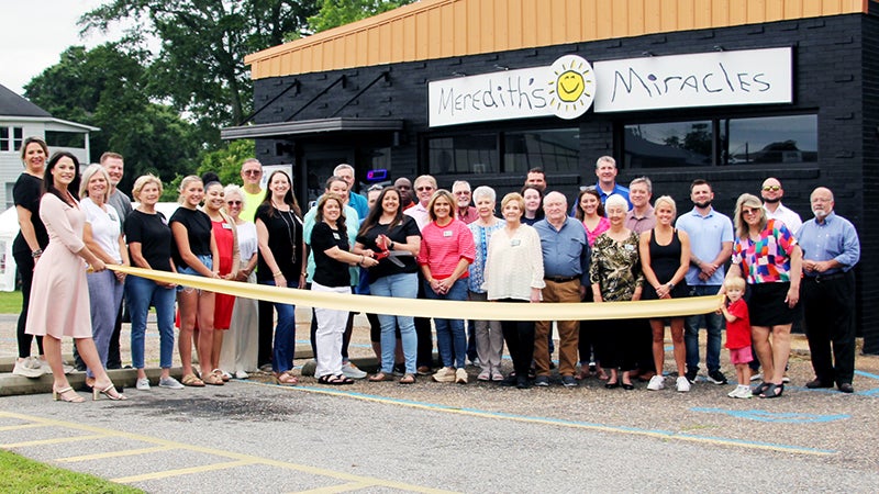 Meredith’s Miracles holds open house, ribbon cutting with Andalusia Chamber for new look