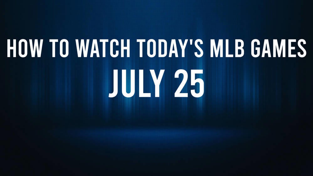 How to Watch MLB Baseball on Thursday, July 25 TV Channel, Live