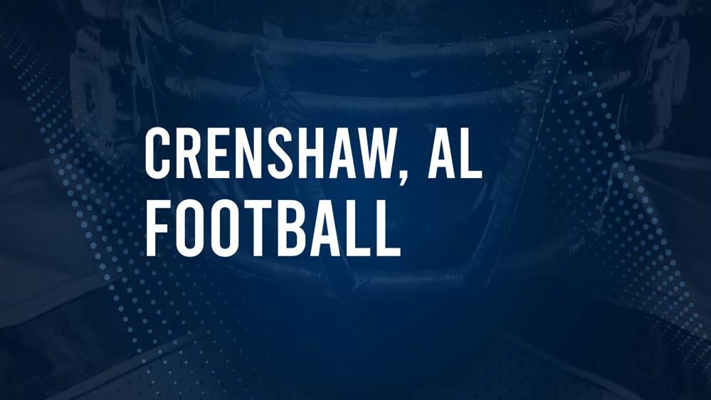 How to Watch Crenshaw County, AL High School Football Games Streaming Live – August 23