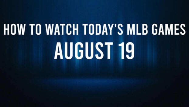 How to Watch MLB Baseball on Monday, August 19: TV Channel, Live Streaming, Start Times