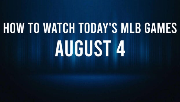 How to Watch MLB Baseball on Sunday, August 4: TV Channel, Live Streaming, Start Times