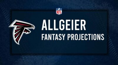 Tyler Allgeier Fantasy Projections: Week 4 vs. the Saints