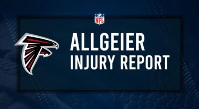 Will Tyler Allgeier Play in Week 3? NFL Injury Status, News & Updates