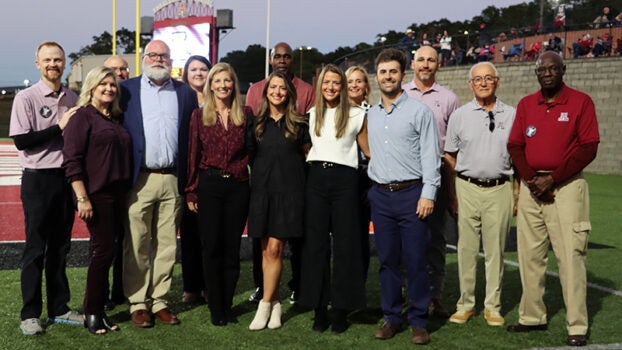 ACS honors legacy of McCalman in pregame ceremony