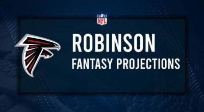 Bijan Robinson Fantasy Projections: Week 9 vs. the Cowboys