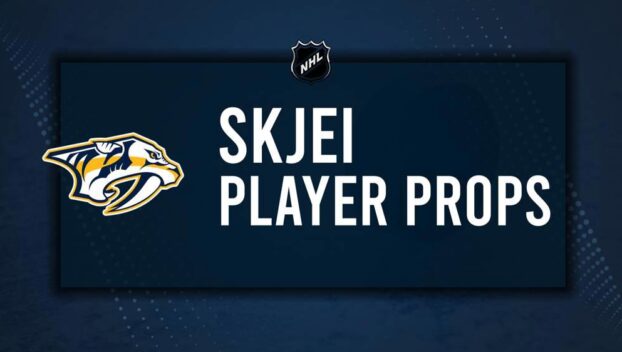 Brady Skjei Player Prop Bets for the Predators vs. Oilers Game - October 31