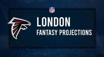 Drake London Fantasy Projections: Week 8 vs. the Buccaneers