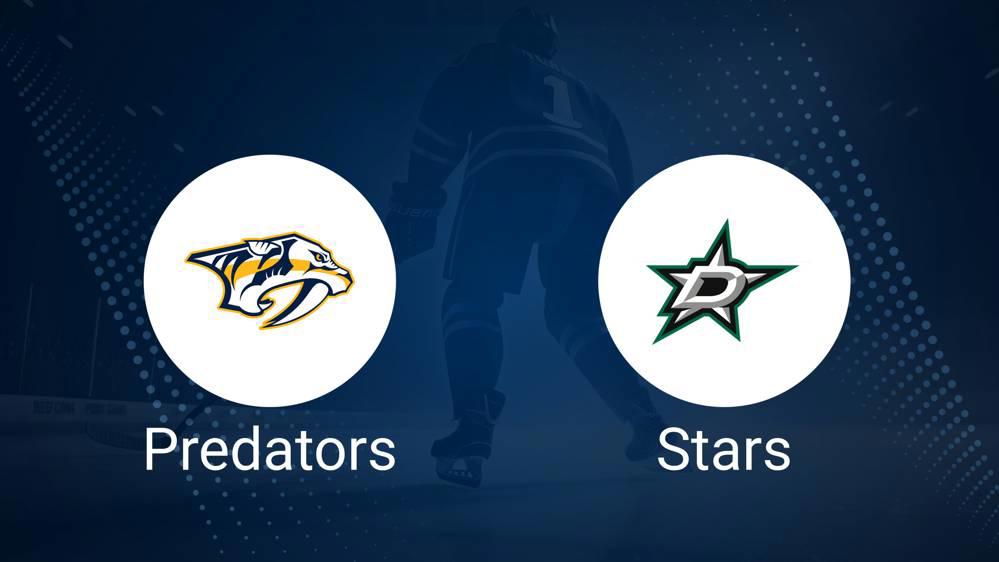 How to Pick the Stars vs. Predators Game with Odds, Spread, Betting Line and Stats – October 10