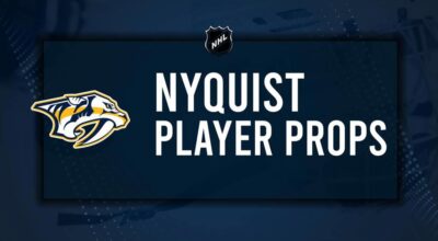 Gustav Nyquist Player Prop Bets for the Predators vs. Wild Game - November 30