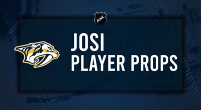 Roman Josi Player Prop Bets for the Predators vs. Devils Game - November 25