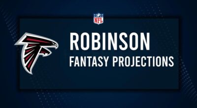 Bijan Robinson Fantasy Projections: Week 18 vs. the Panthers