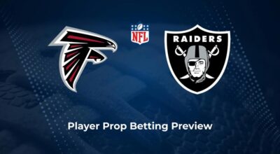 Falcons vs. Raiders Player Props & Odds – Week 15