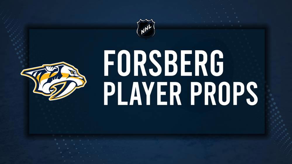 Filip Forsberg Player Prop Bets for the Predators vs. Kings Game - December 21