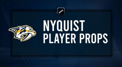 Gustav Nyquist Player Prop Bets for the Predators vs. Maple Leafs Game - December 4