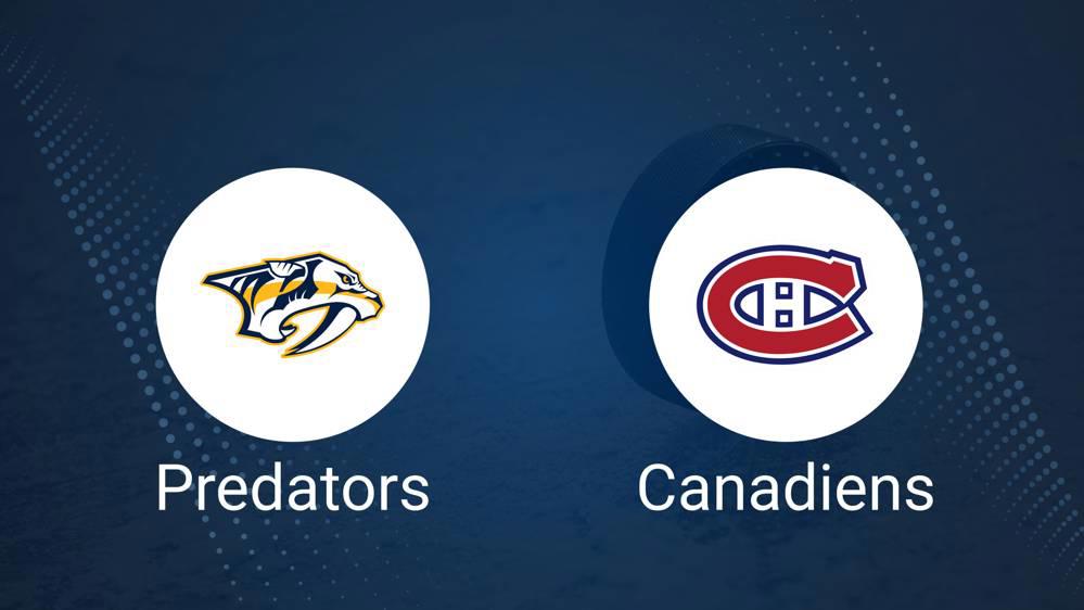 How to Pick the Predators vs. Canadiens Game with Odds, Spread, Betting Line and Stats – December 5