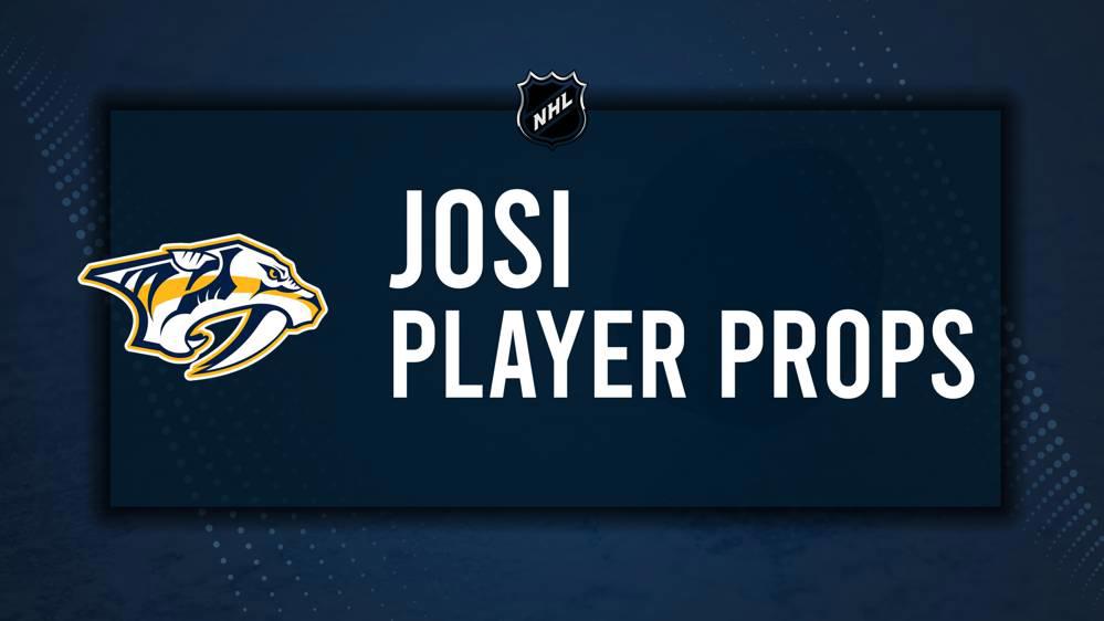 Roman Josi Player Prop Bets for the Predators vs. Canadiens Game - December 5