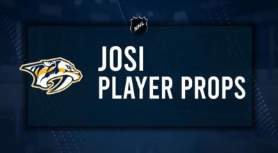 Roman Josi Player Prop Bets for the Predators vs. Senators Game - December 7