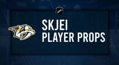 Brady Skjei Player Prop Bets for the Predators vs. Capitals Game - January 11