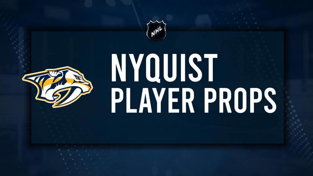 Gustav Nyquist Player Prop Bets for the Predators vs. Ducks Game - January 25