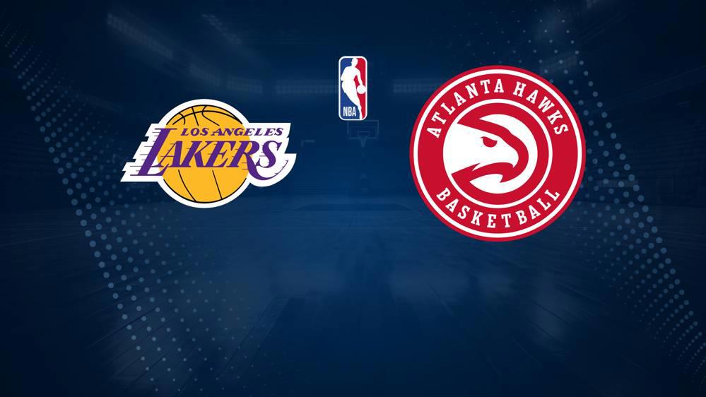 How to Watch the Lakers vs. Hawks Game Streaming & TV Channel Info for