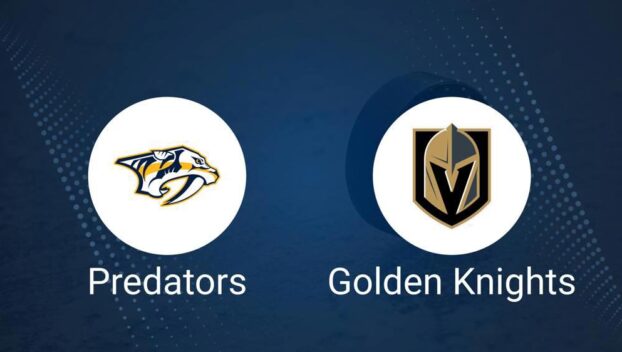 Jonathan Marchessault Injury Status - Predators vs. Golden Knights Injury Report January 14