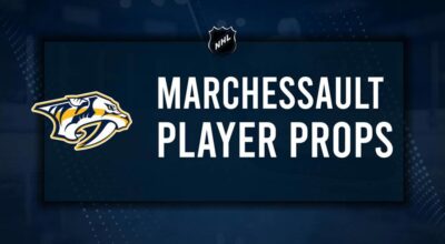 Jonathan Marchessault Player Prop Bets for the Predators vs. Sharks Game - January 21