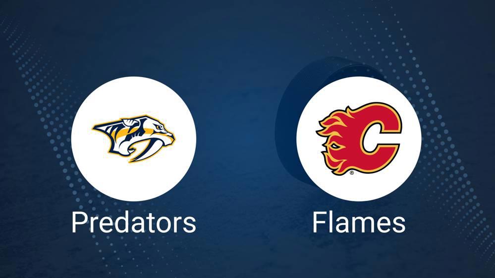 Predators vs. Flames Injury Report Today - January 4