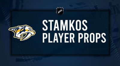 Steven Stamkos Player Prop Bets for the Predators vs. Wild Game - January 18