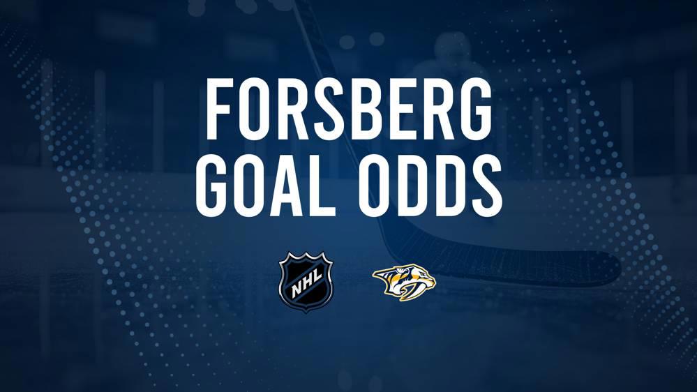 Will Filip Forsberg Score a Goal Against the Blackhawks on January 16?